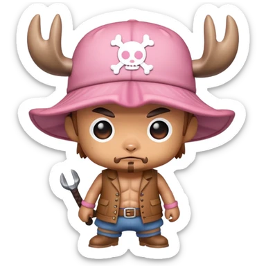 Tony Tony chopper emoji sticker