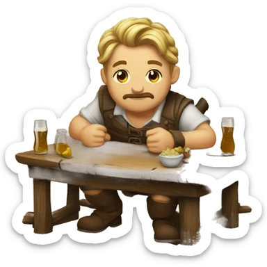 tavern fantasy sticker