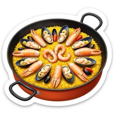 Paella sticker