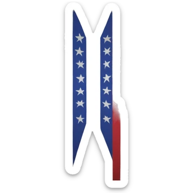 Christian Insurgency Flag sticker