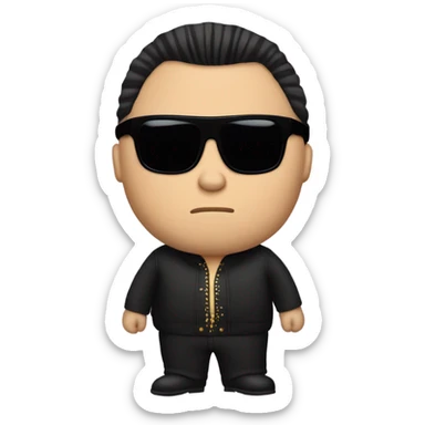 Cartman South Park Elvis  sticker