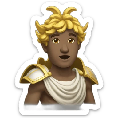 Apollo God sticker