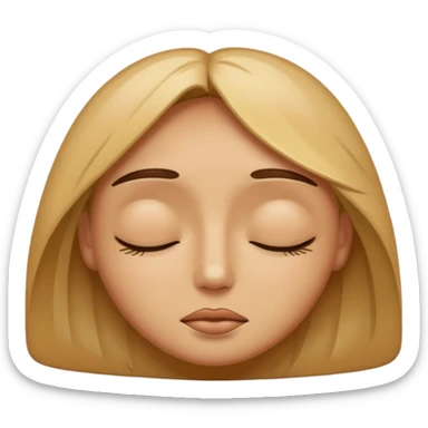 👁️ give me a version of the eye emoji at the begining of this prompt, but the eye is closed
the 4th thing you generated in the most recent generation... yes that is an example of a human face with eyes closed now give me a single eye that is closed as an emoji

 sticker