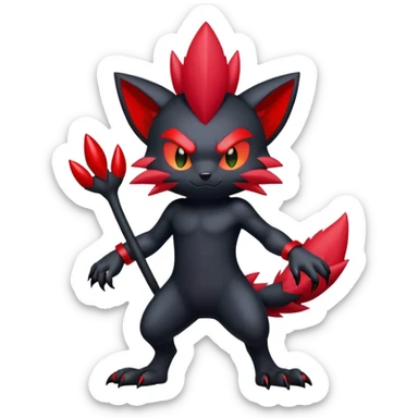  Weavile (Full body) sticker