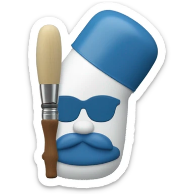 Stanley thumbler haze blue with holder sticker