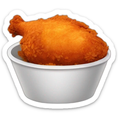 fried chicken sweet potato sticker