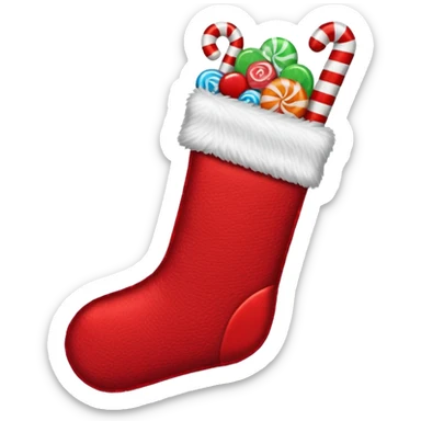 calza della befana sticker