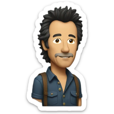 Bruce Springsteen sticker