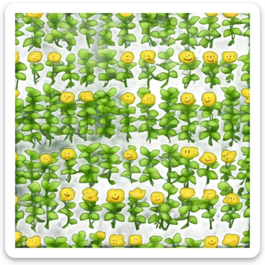 Soybean crop sticker
