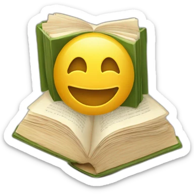 livre emballé dans un ruban doré sticker