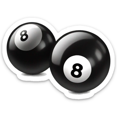 8 ball sticker