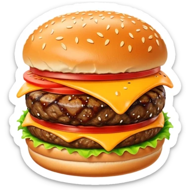 Wagyu Beef Burger sticker
