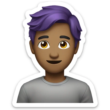 a profile picture with a purple "P" for a discord server sticker