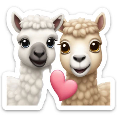 Cria o emoji derretido com dois corações  sticker