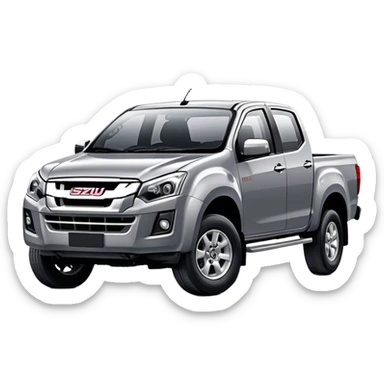 Isuzu D-MAX - Isuzu (Model Year: 2024) (Iconic colour: Grey) sticker