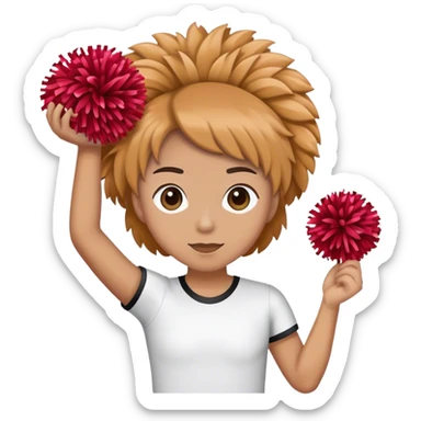 Cheer Pom Pom  sticker