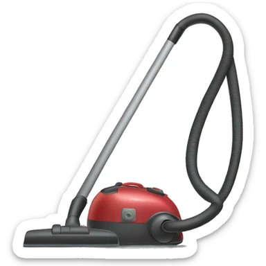 a vacuum cleaner sticker