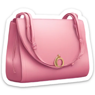 Pink designer pursy sticker