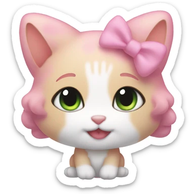 kitty Mymelody sticker