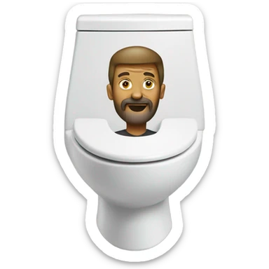 skibidi toliet  sticker