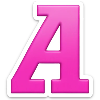 Pink 100 on quiz  sticker