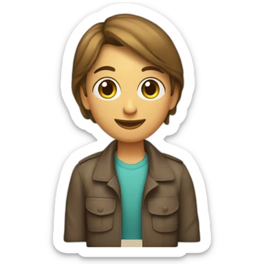 familia mama papa hijo hombre hija mujer sticker