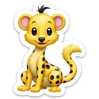 Marsupilami sticker