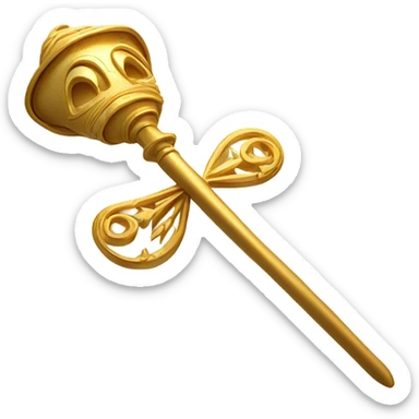 a magic wand over a video reel - discovery, sparkle, video, explore sticker