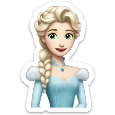 La Reine des Neiges sticker