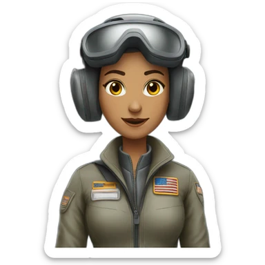 drone-official-pilot-female-2 sticker