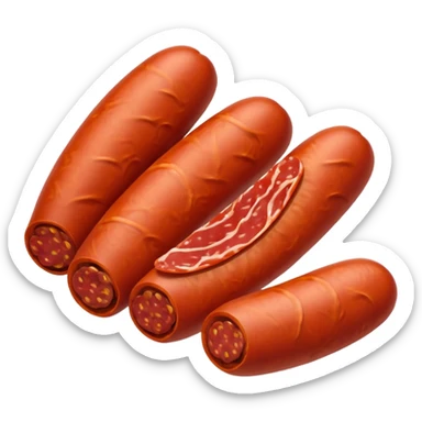chorizo with no green stems sticker
