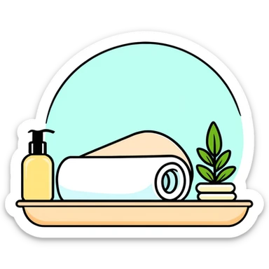 spa day with the girls￼ sticker