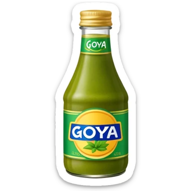 Goya Salsa Verde bottle sticker