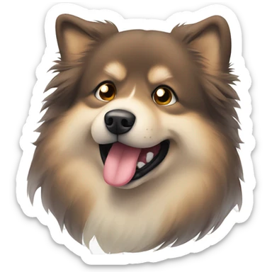 Finnish Lapphund Brown sticker