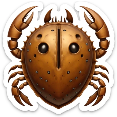Horseshoe crab sticker