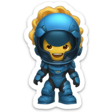 Alpha Cosmos sticker