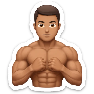 Ufc men sticker