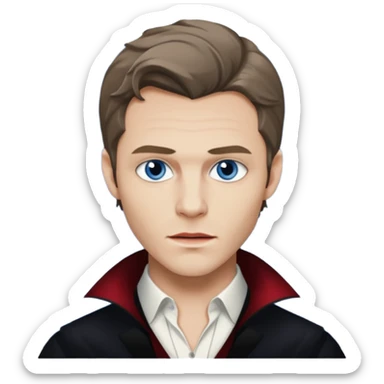 Klaus mikaelson Like a Vampire diares sticker