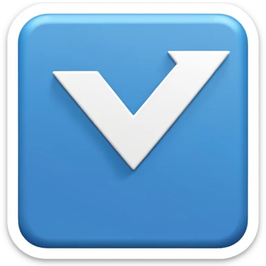 I want a blue background and a white checkmark inside it emoji which I will call the "Fake Roblox Verified Badge Emoji" and the blue background should be square and it should be the "🟦" emoji being the background sticker