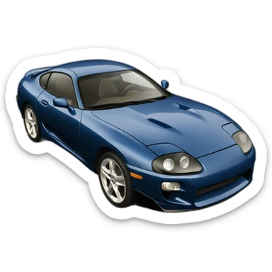Toyota supra fast and furious sticker
