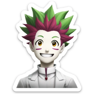 Hisoka de Hunter x Hunter  sticker