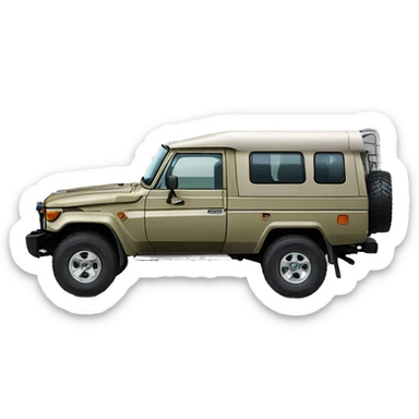 Land Cruiser 79 sticker