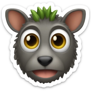 Rata gruñona  sticker