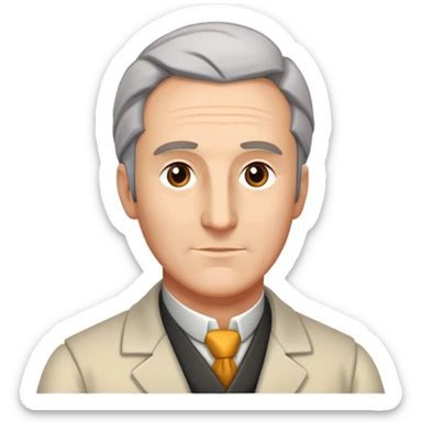 George Stephenson as an engineer sticker