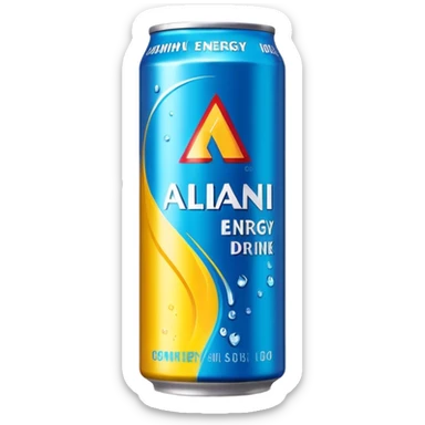 Alani energy drink sticker