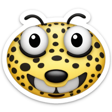 Marsupilami face sticker