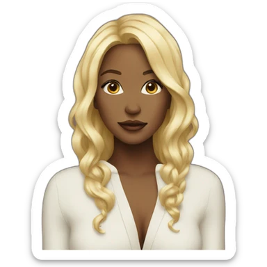 blonde album cover sticker