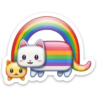 nyan cat sticker