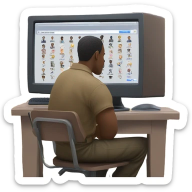 finding diory using a compute  sticker