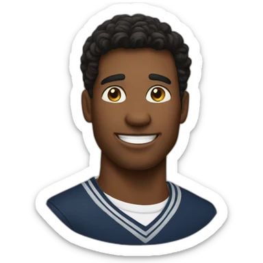 yale handsome dan sticker